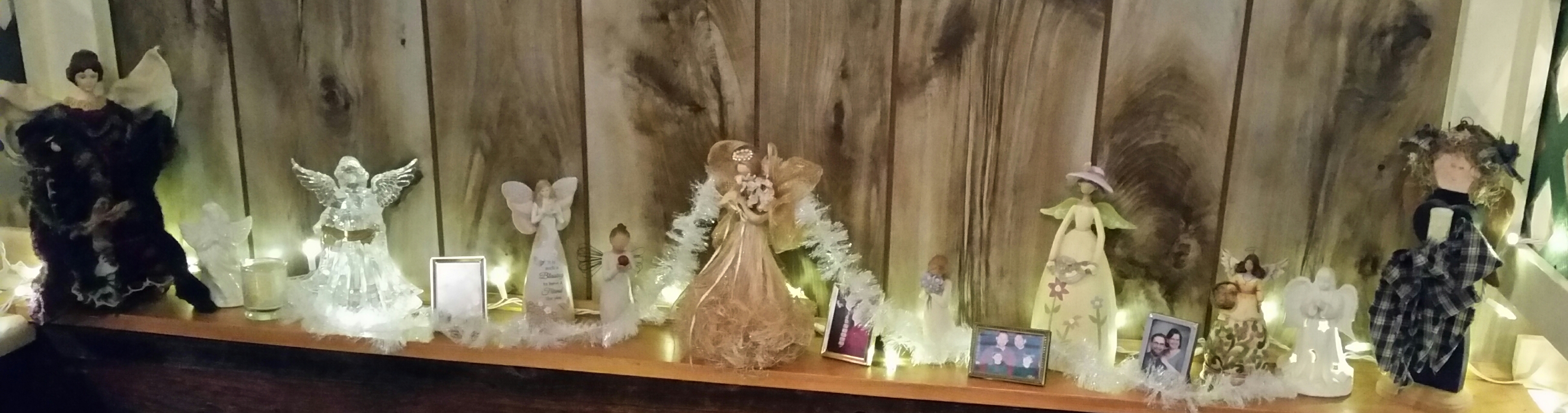 My angel shelf